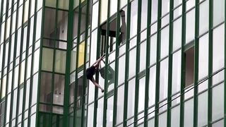 Drugged Individual Falls From The 5th Floor Of Residental Building