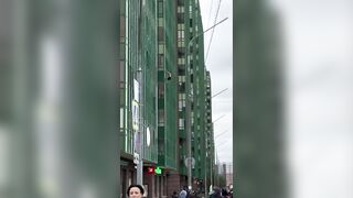 Drugged Individual Falls From The 5th Floor Of Residental Building