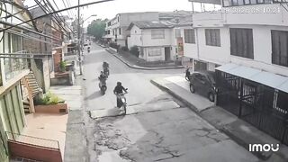 Woman Riding Motorcycle Shot In The Head At Close Range In Colombia