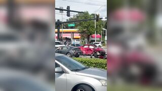 USA: Police Chase Ends With Crash In Florida