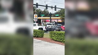 USA: Police Chase Ends With Crash In Florida