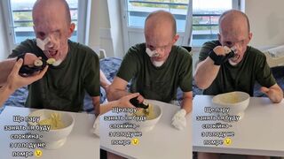 Ukrainian vegetable eats vegetables