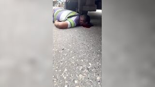 Motorcyclist`s Life Ended Under Bus Wheels In Colombia