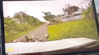 Dashcam Captures Moment Of Head On Collision That Left One Rider Dead
