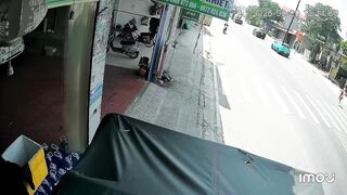 Woman Hit By Moped, Critically Injured After Falling Head First On The Road