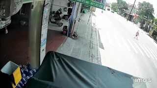 Woman Hit By Moped, Critically Injured After Falling Head First On The Road
