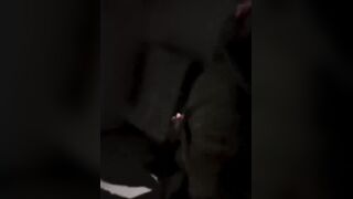 A Russian serviceman had both feet blown off