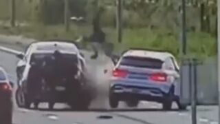 Drunk Mother Distracted By Kid Kills Another Driver In Russia