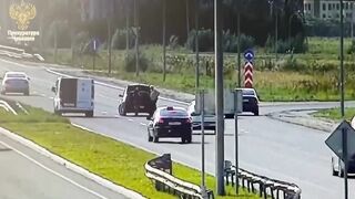Drunk Mother Distracted By Kid Kills Another Driver In Russia