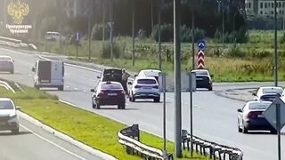 Drunk Mother Distracted By Kid Kills Another Driver In Russia