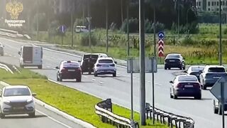 Drunk Mother Distracted By Kid Kills Another Driver In Russia