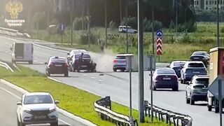 Drunk Mother Distracted By Kid Kills Another Driver In Russia