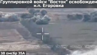 TESTING NEW WARHEADS IN UKRAINE, EGROVKA LIBERATED