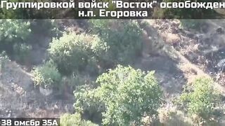 TESTING NEW WARHEADS IN UKRAINE, EGROVKA LIBERATED