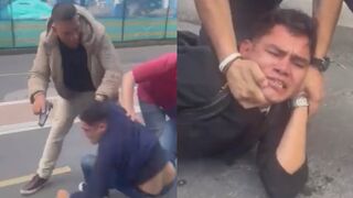 Failed Robbery Of A Foreigher In Colombia
