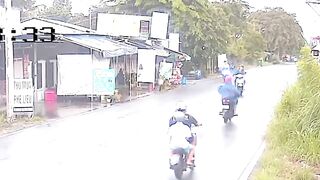 Collision Between Several Mopeds Leaves One Dead In Vietnam