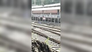 Suicidal Man Grabs Live Wires And Gets Fried