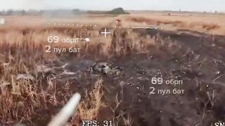 Ukrat sees his friend die but dies a second later.