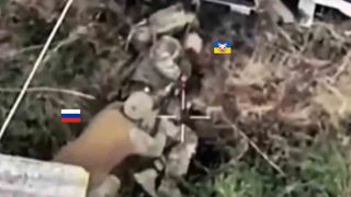Ukrat eats bullets with the chin.