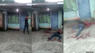 Classic: Drunk Man Punched the Window and Bleeded to Death in Indonesia