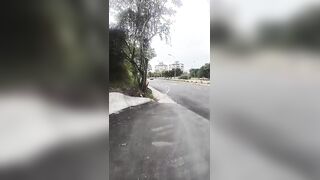Elderly Bike Was Found Hanging From Tree On The Roadside