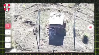 UAF dropping explosives into ruzky vault, and building collapse #003