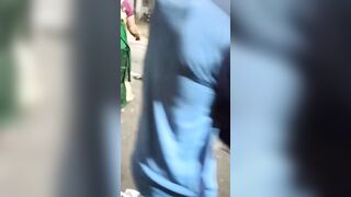 Drunk Man Causes Chaos By Driving in India