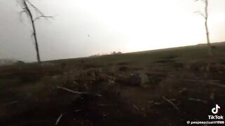 DEAD UKRANIAN CAUGHT IN TRENCHES WITH NO WAY OUT
