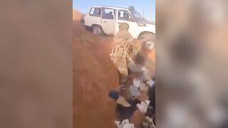 RSF Soldiers Execute Civilians And Documenting Their War Crime