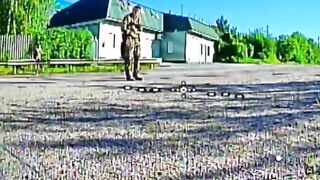 Just another katsap get the "unknown technology" from UA FPV ambush drone