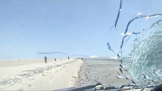 Yemeni Soldiers Film Themselves Crushing Fleeing Houthi Rebels