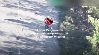 Direct FPV hit on a Russian soldier.