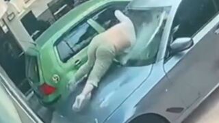 Woman Lands on Car After 6-Story Hotel Fall in Turkey