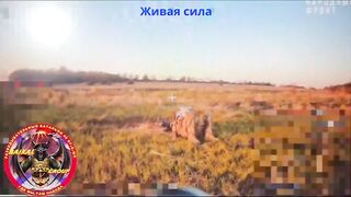 Ukrainian chilling after the hit.