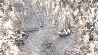 The Ukrainians forgot the tourniquet at home.