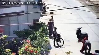 Motorcyclist Slips And Gets Killed By Another Rider In India