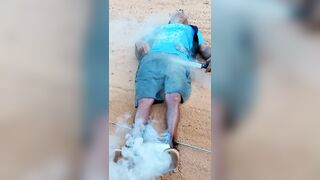WCGW When You Try To Cut A Live Wire