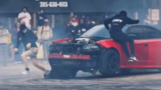 USA: Spectator Pinned Under Dodge Charger During Recent Race Event