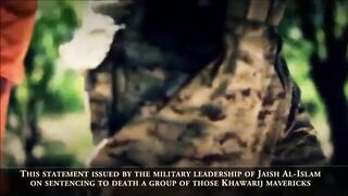 Daesh khawarijs executed by Jaish al islam