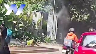 Bengaluru: Transformer Box on Footpath Blows Up, Pedestrian Pays the Price