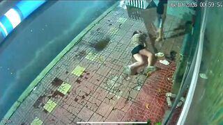 Brut Savagely Attacks Helpless Wife, Kicks Her In The Head in Vietnam