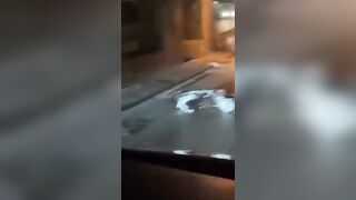 USA: Biker Left His Head In Helmet After Crashing Into A Guardrail In New York