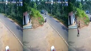 India: KTM Duke 390R Meets Rented Baleno Head-On on Coffee Estate Road