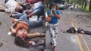 At Least Five Killed In Company Van Crash In Colombia