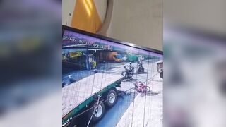 Female Motorcyclist Killed After Being Run Over by Truck