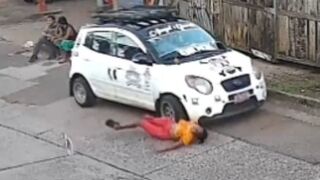 One-Legged Woman Gets Crushed To Death By Taxi In Guatemala