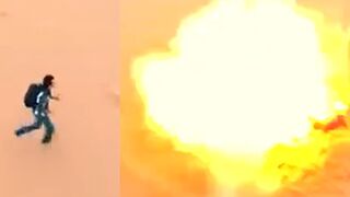 Isis Uses Explosive Backpack on Spy