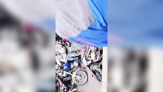 Criminal Who Robbed A Woman Attacked By Mob, His Motorcycle Set Ablaze
