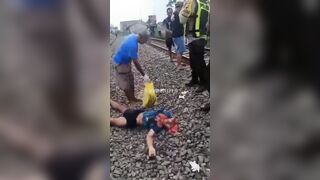 56 Year-Old Man Dies On Tracks In Indonesia