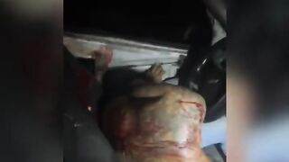 Shot dead in his car
